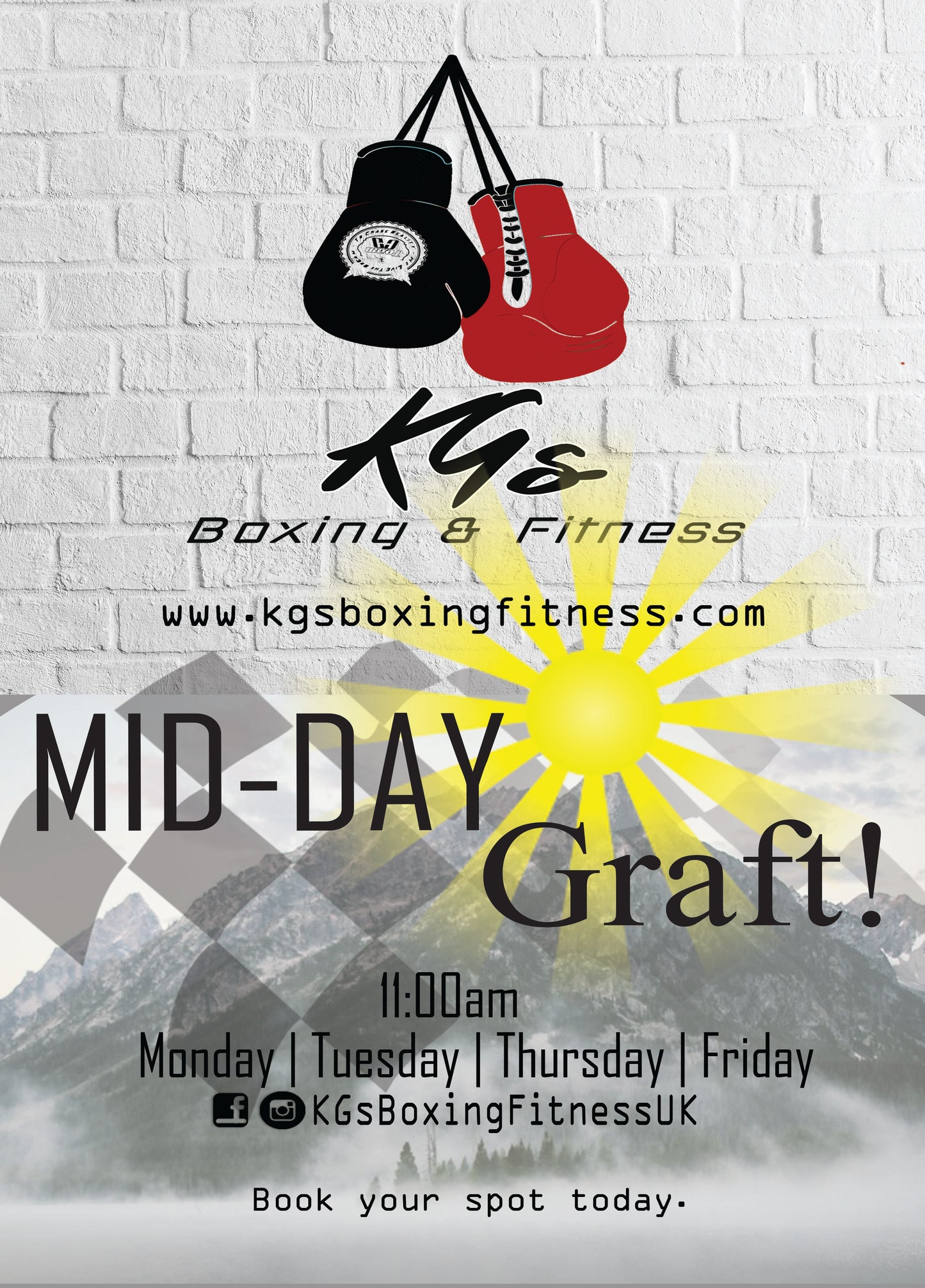 Midday Graft! @ 11:00am