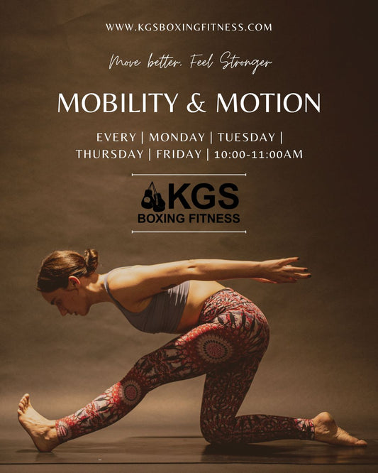 Mobility & Motion Move Better, Feel Stronger @ 10:00am