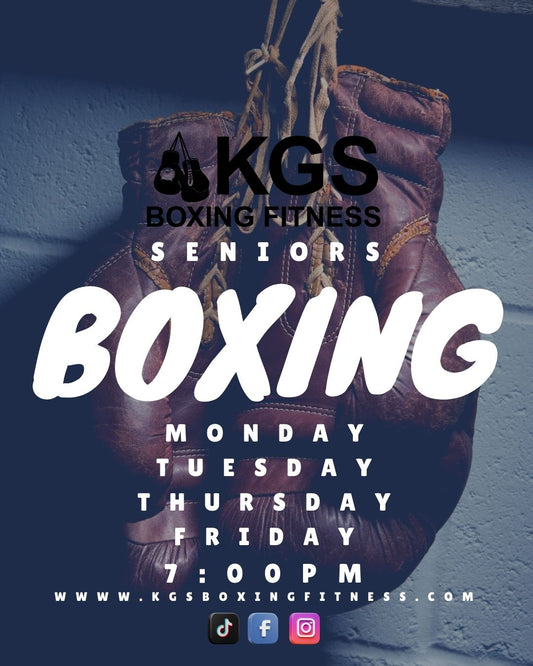 Senior's Boxing @ 7:00pm